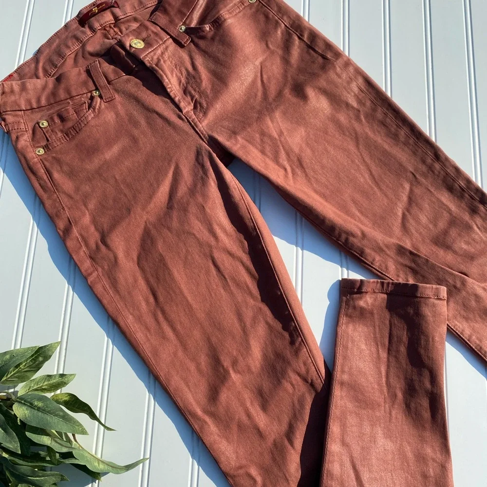7 For All Mankind stretch coated